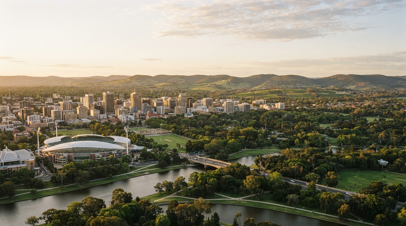 Climate guide for Adelaide, Australien