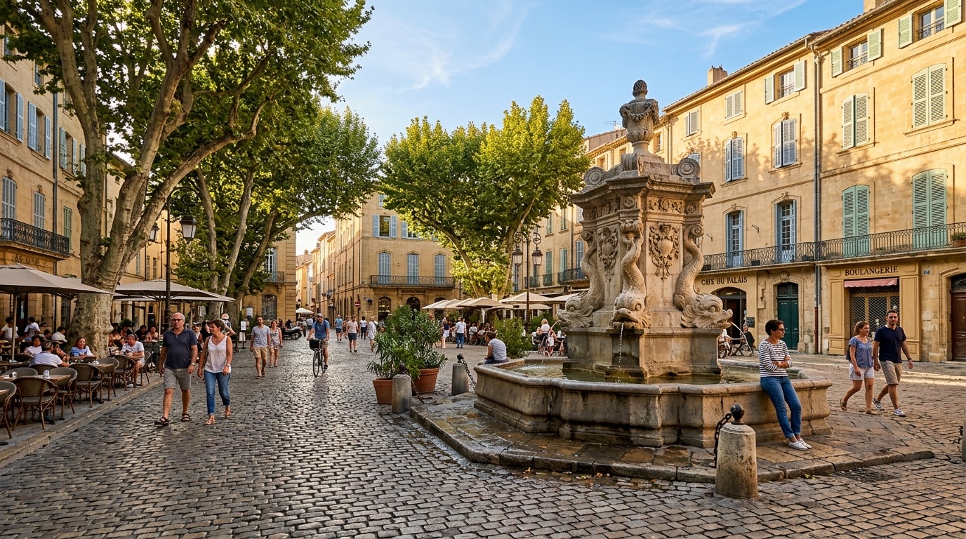 Climate guide for Aix-en-Provence, France