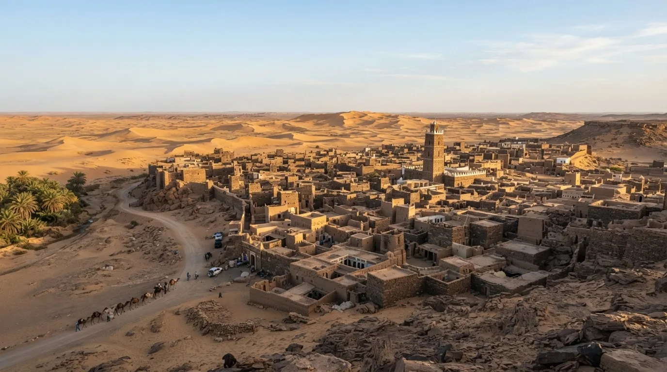 Climate guide for Chinguetti, Mauritania