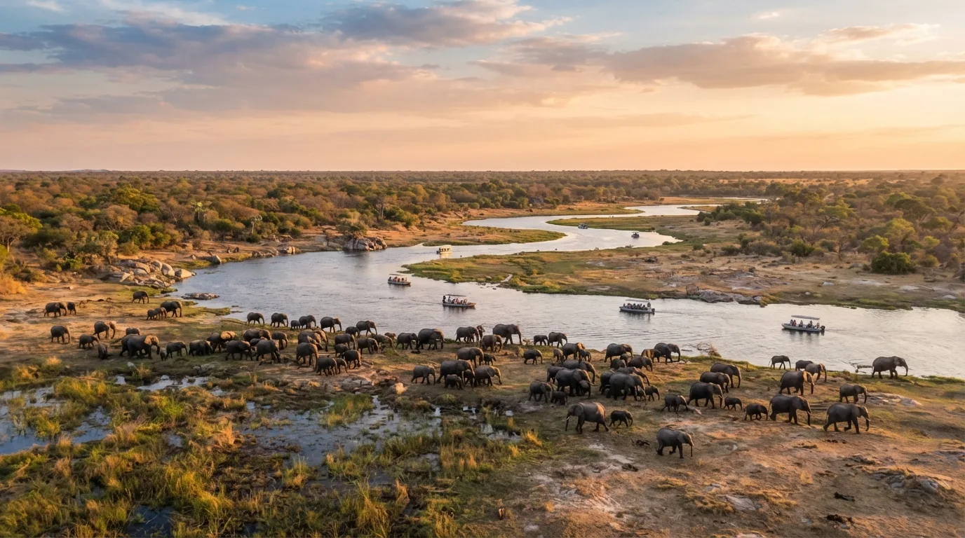 Climate guide for Chobe, Botswana