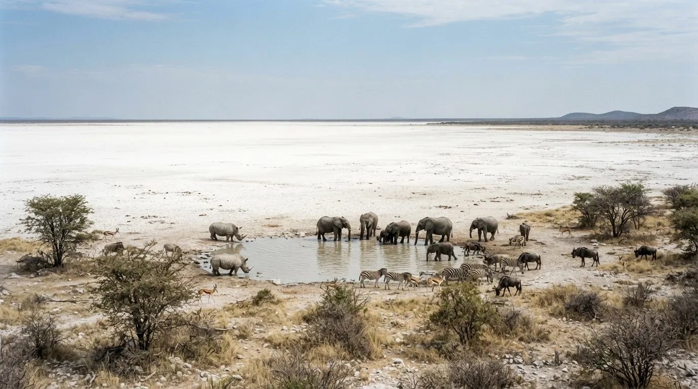 Climate guide for Etosha, Namibia