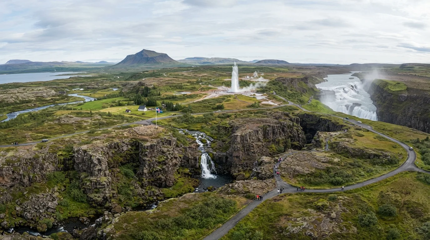 Guida climatica per Golden Circle, Islanda