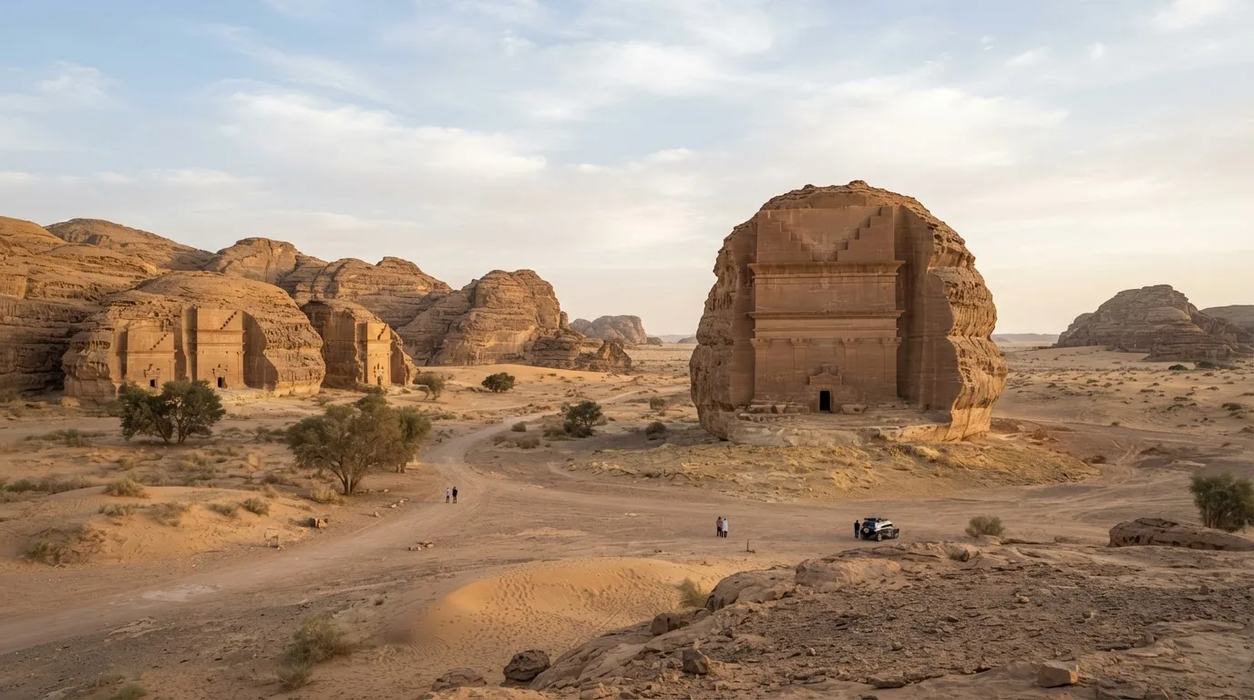 Guide climatique pour Hegra, Arabie saoudite