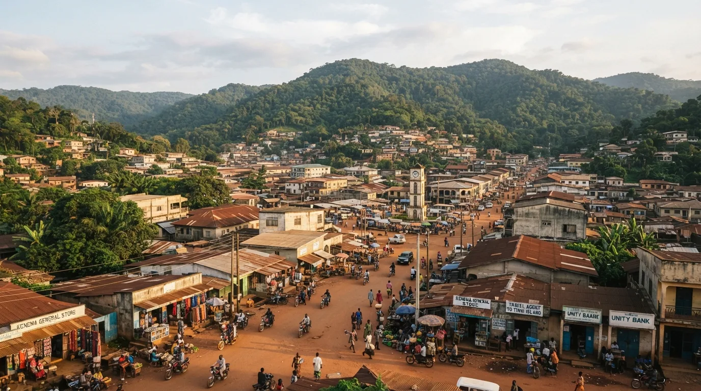 Climate guide for Kenema, Sierra Leone