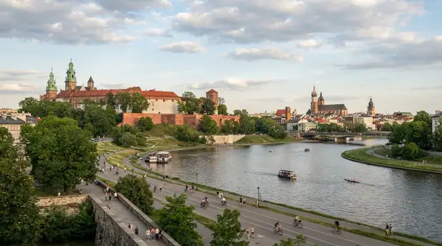 Guida climatica per Krakow, Polonia