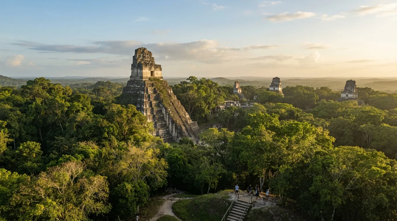 Climate guide for Temple IV (Tikal), Guatemala
